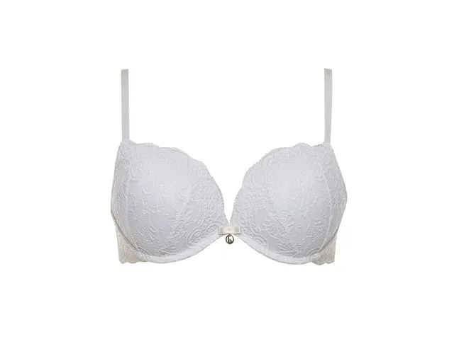 Lady C Super Push Up Lace reggiseno bianco 1B in pizzo