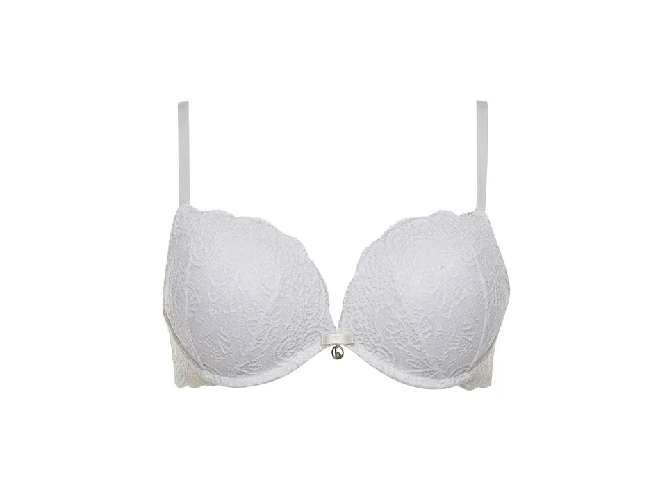Lady C Super Push Up Lace reggiseno bianco 1B in pizzo