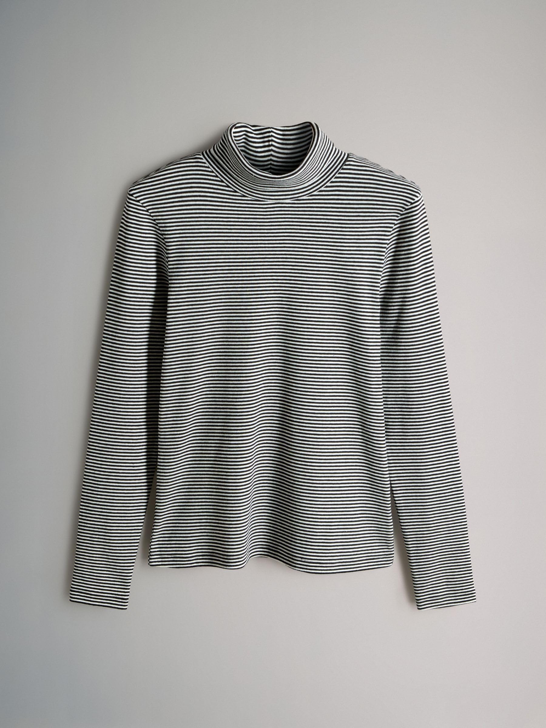 The Set maglie donna coste collo alto maniche lunghe 4pz