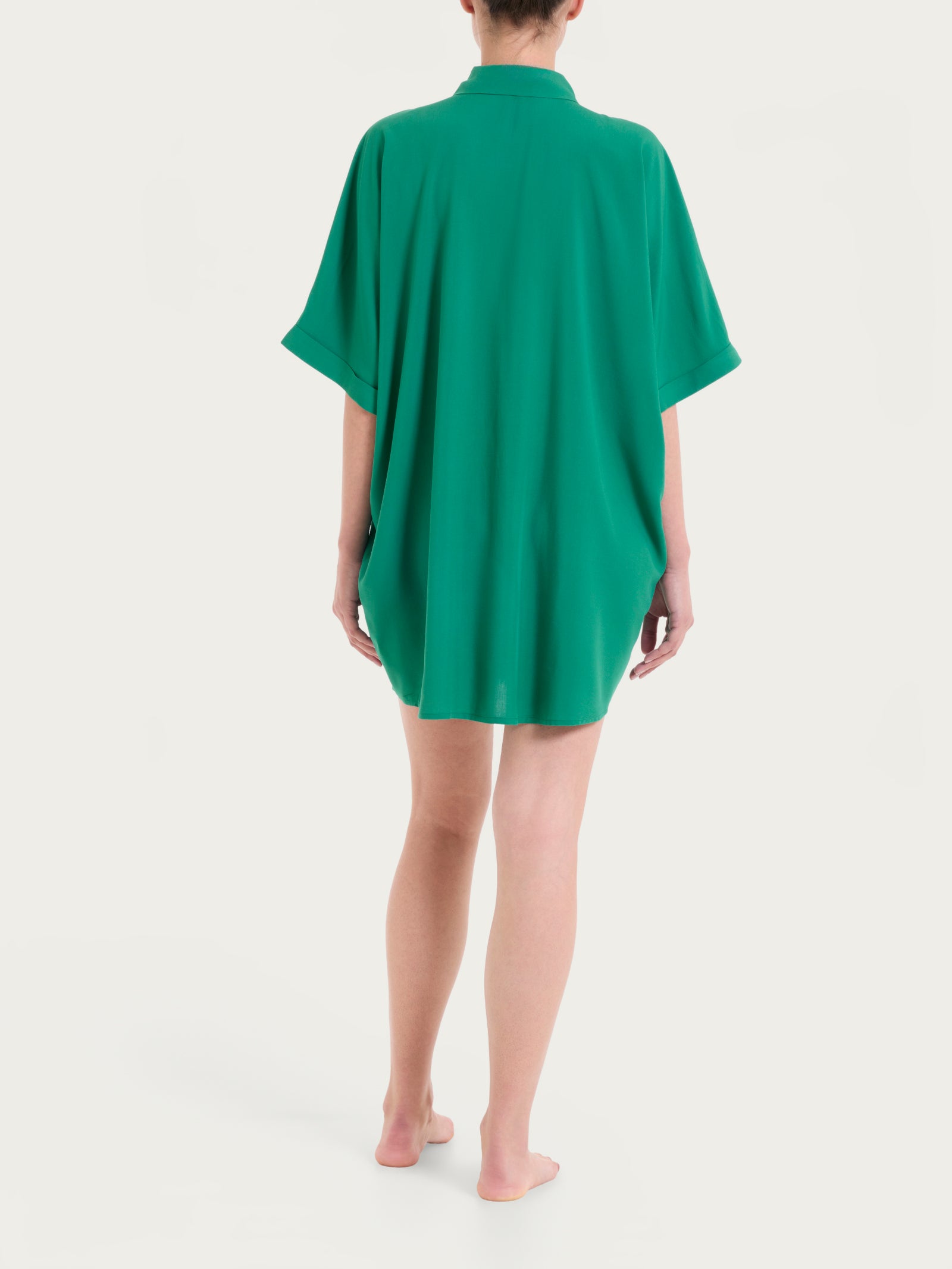 Ragno EcoSeta Chemisier Kimono Corto Bayou