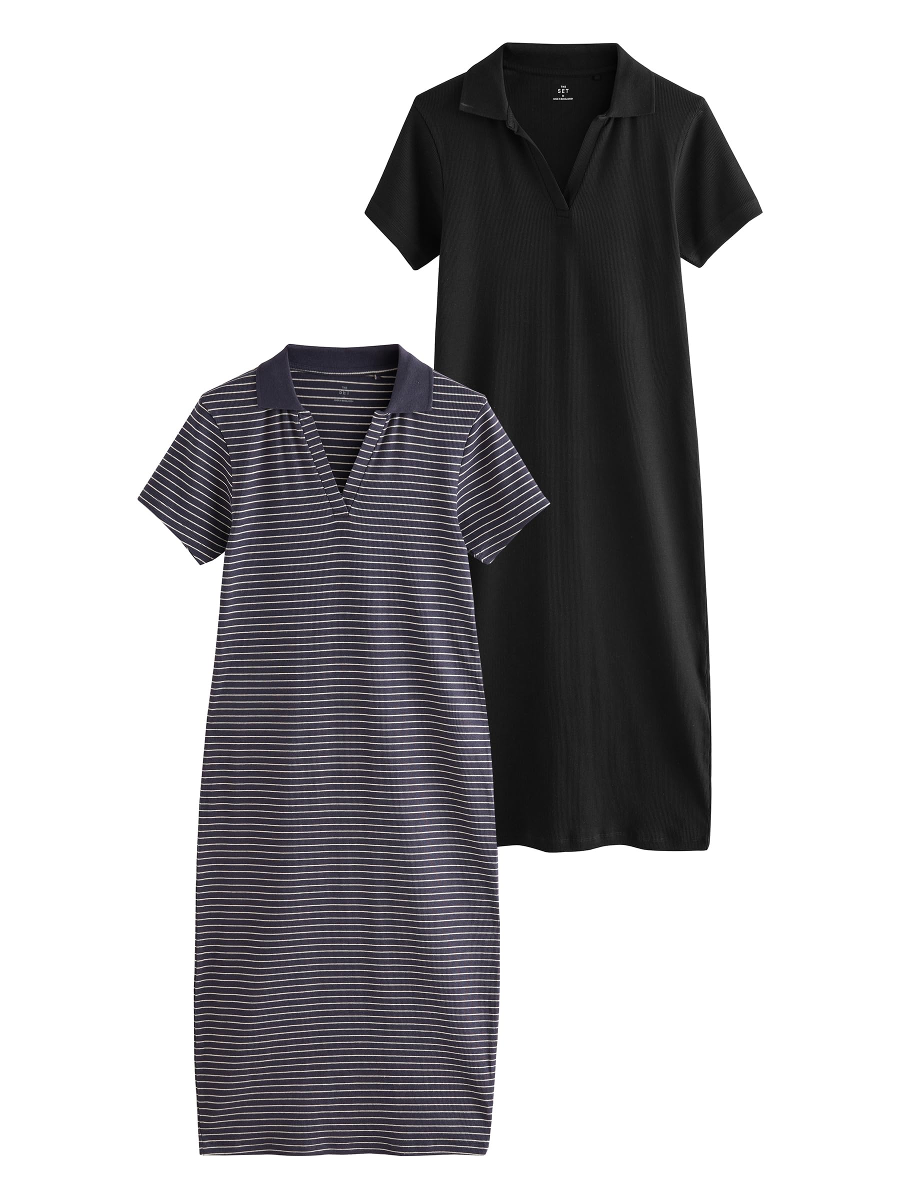 Geo Next The Set Abiti Polo Coste abito donna 2 pezzi cotone