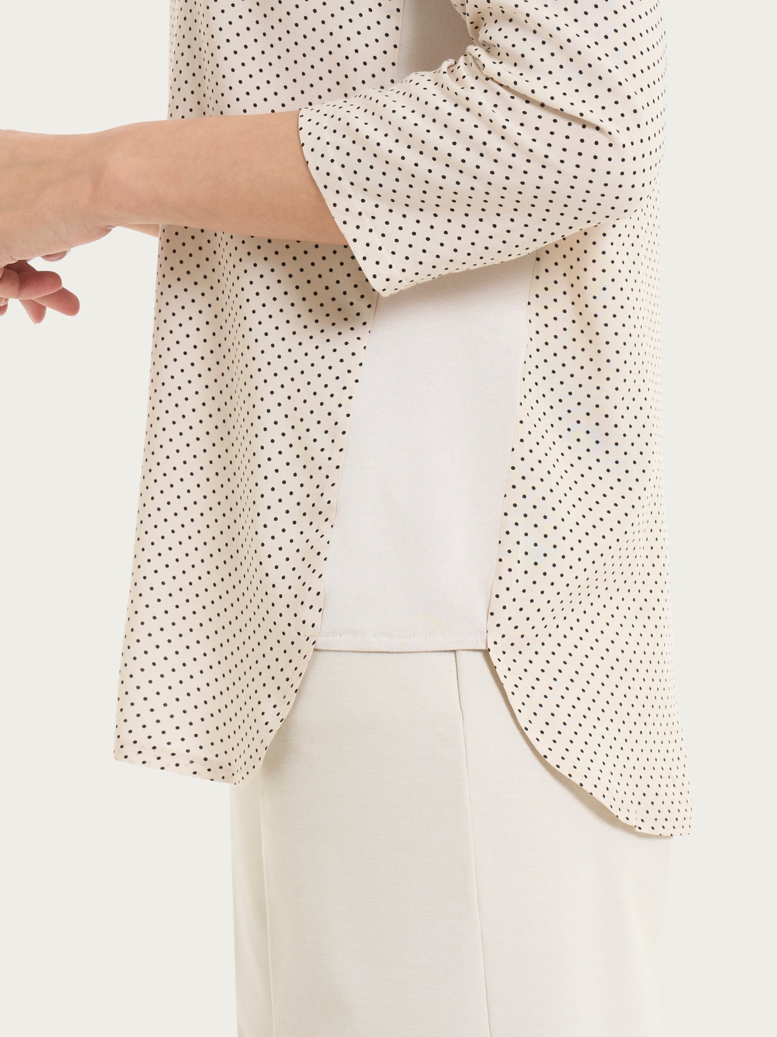 Ragno Relaxed Maglia Pois Champignon manica 3/4