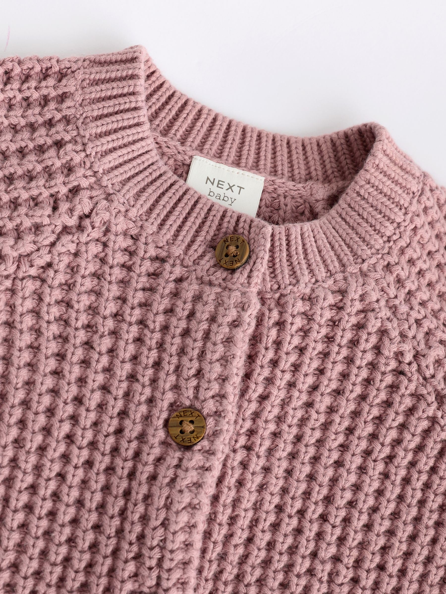 Next cardigan bebè cotone 3-6 mesi scritta ricamata