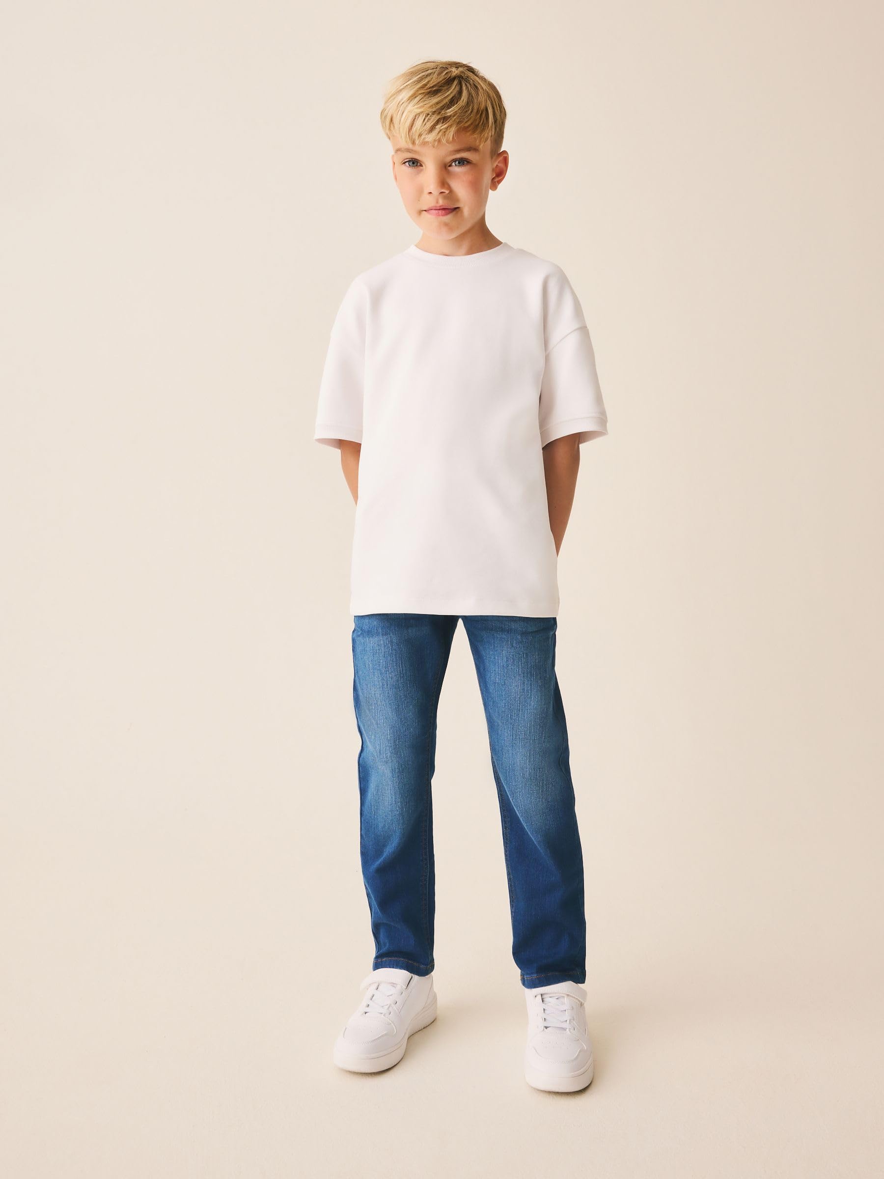 Next Jeans Ragazzo Regular Skinny Elasticizzati 5 Tasche