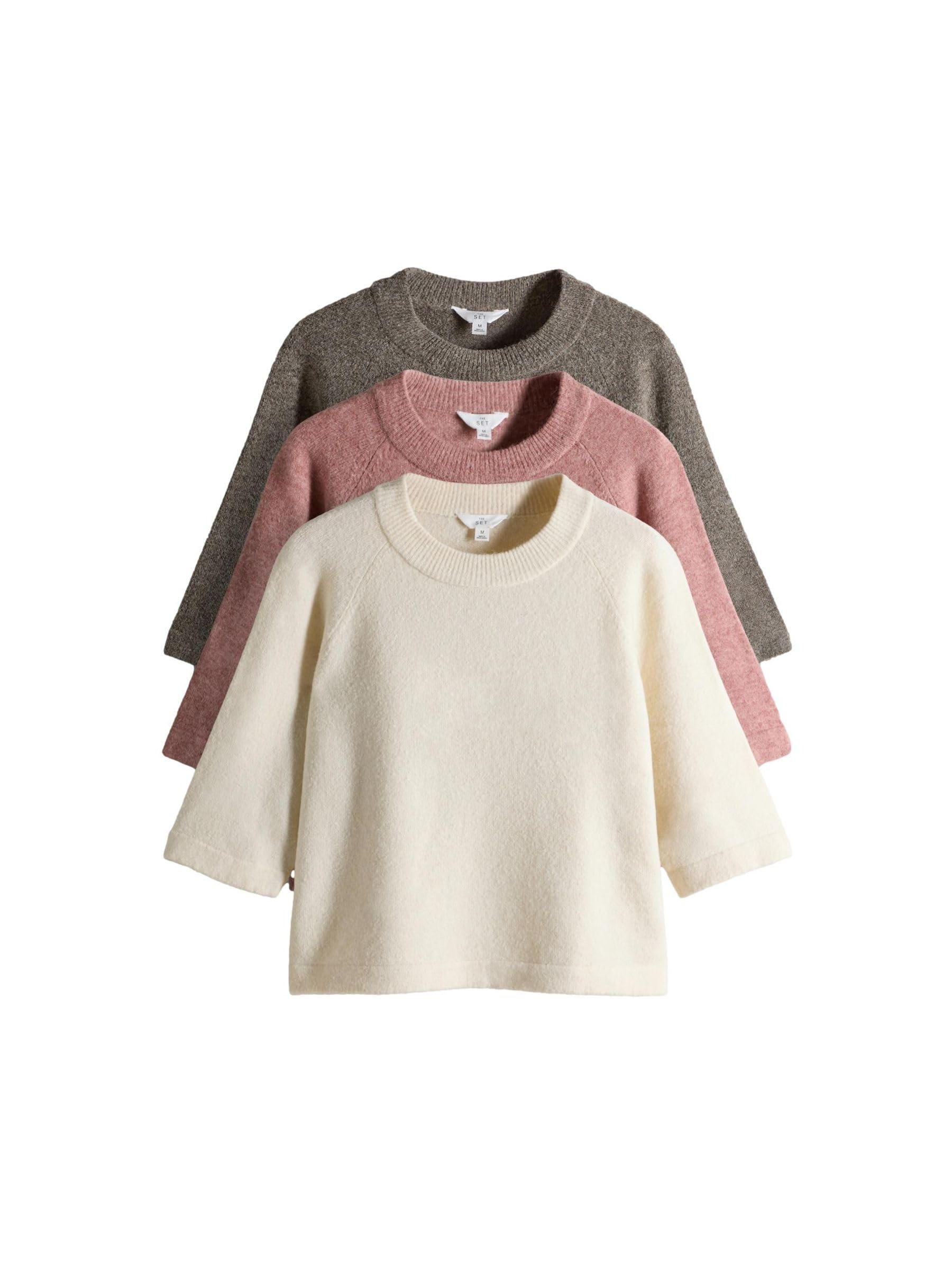 Geo Next The Set maglione girocollo lana confezione 3 pezzi