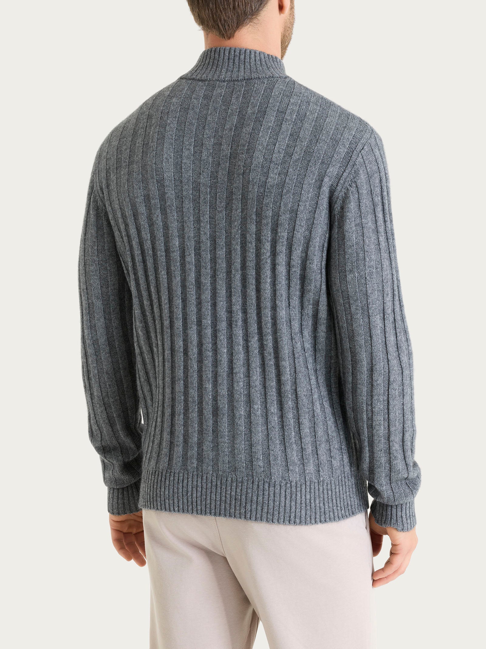 Ragno Natural Soft lupetto bottoni ferro misto viscosa