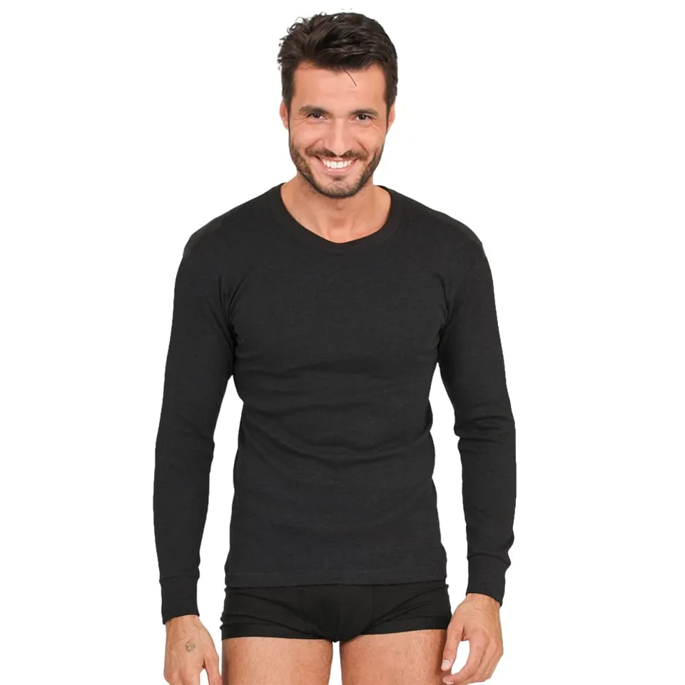 EGI maglia manica lunga lana e microfibra taglia M calda