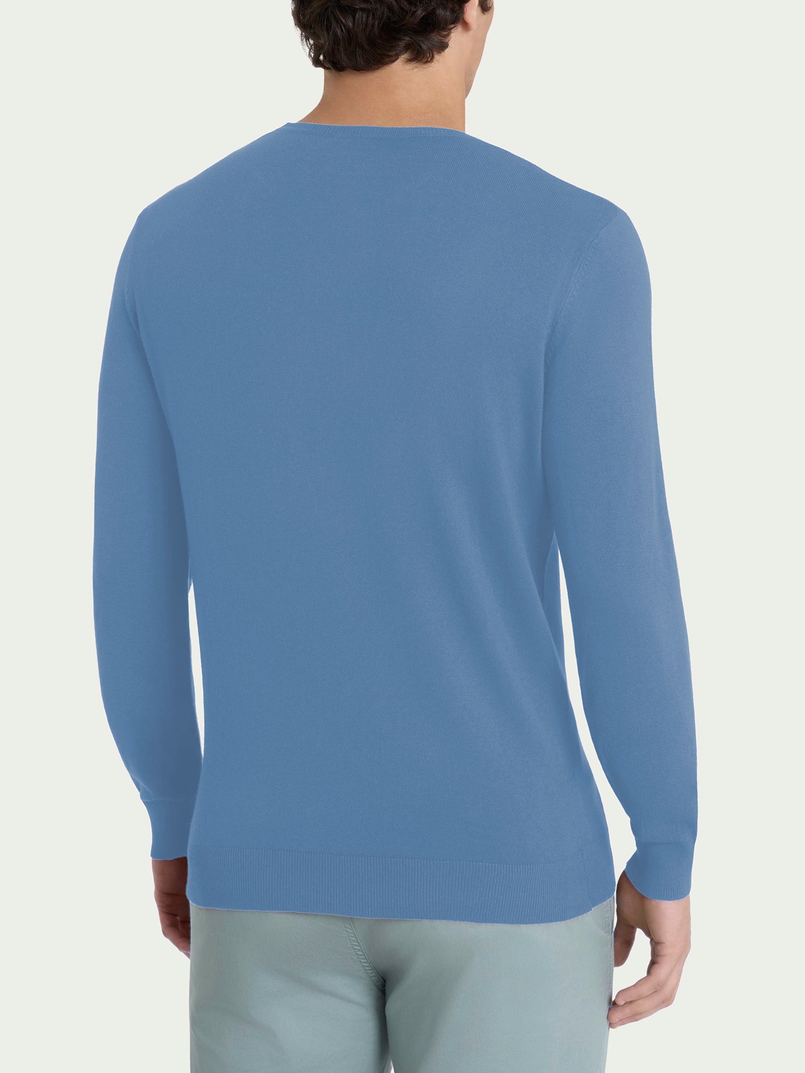 Ragno Summertime Pull girocollo maglia coronet blue