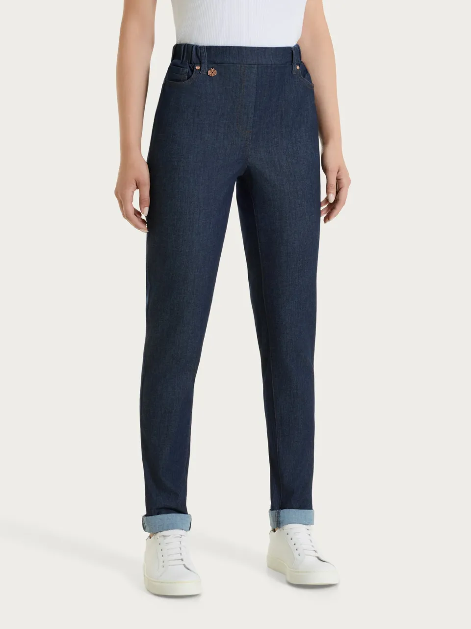 Ragno Super Denim jeans 5 tasche indigo skinny