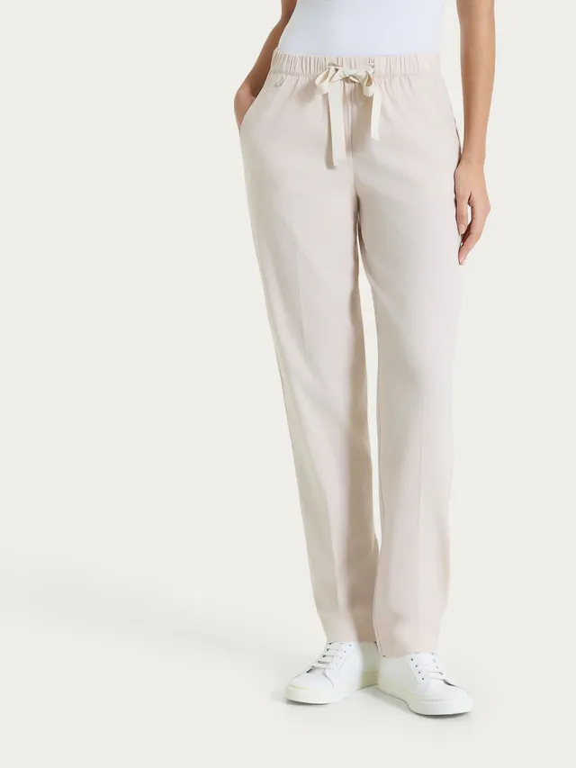 Ragno Super Fresh Pantalone Jogger Almond Peach con Tasche
