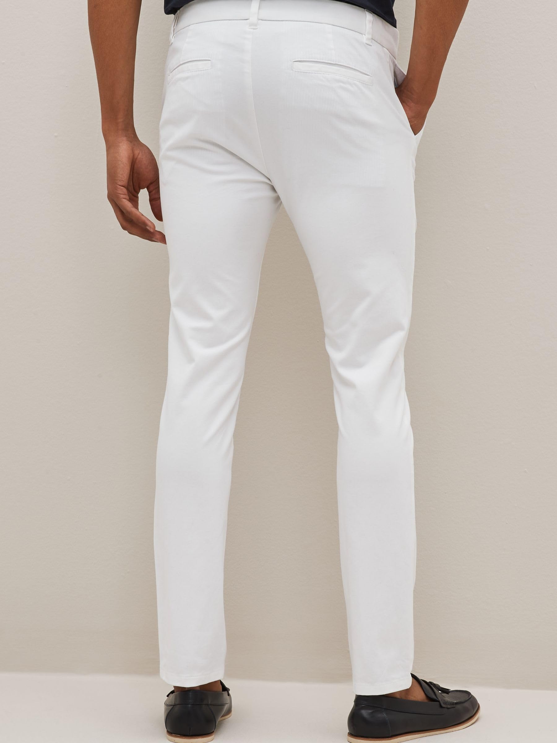 NEXT Chino Skinny pantalone 30x29 elasticizzato