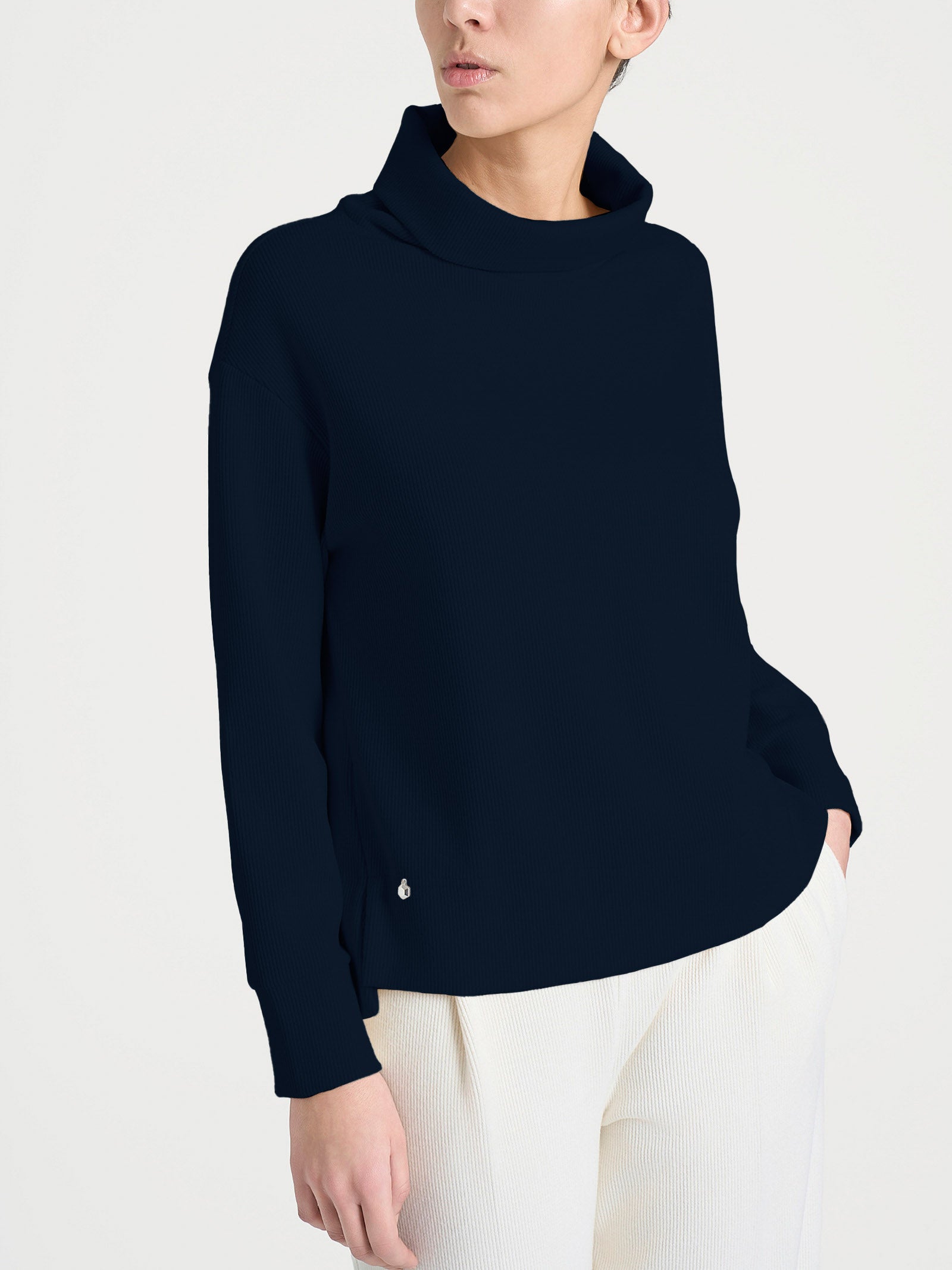 Ragno Relaxed Wardrobe Ciambella felpa Bleu calda