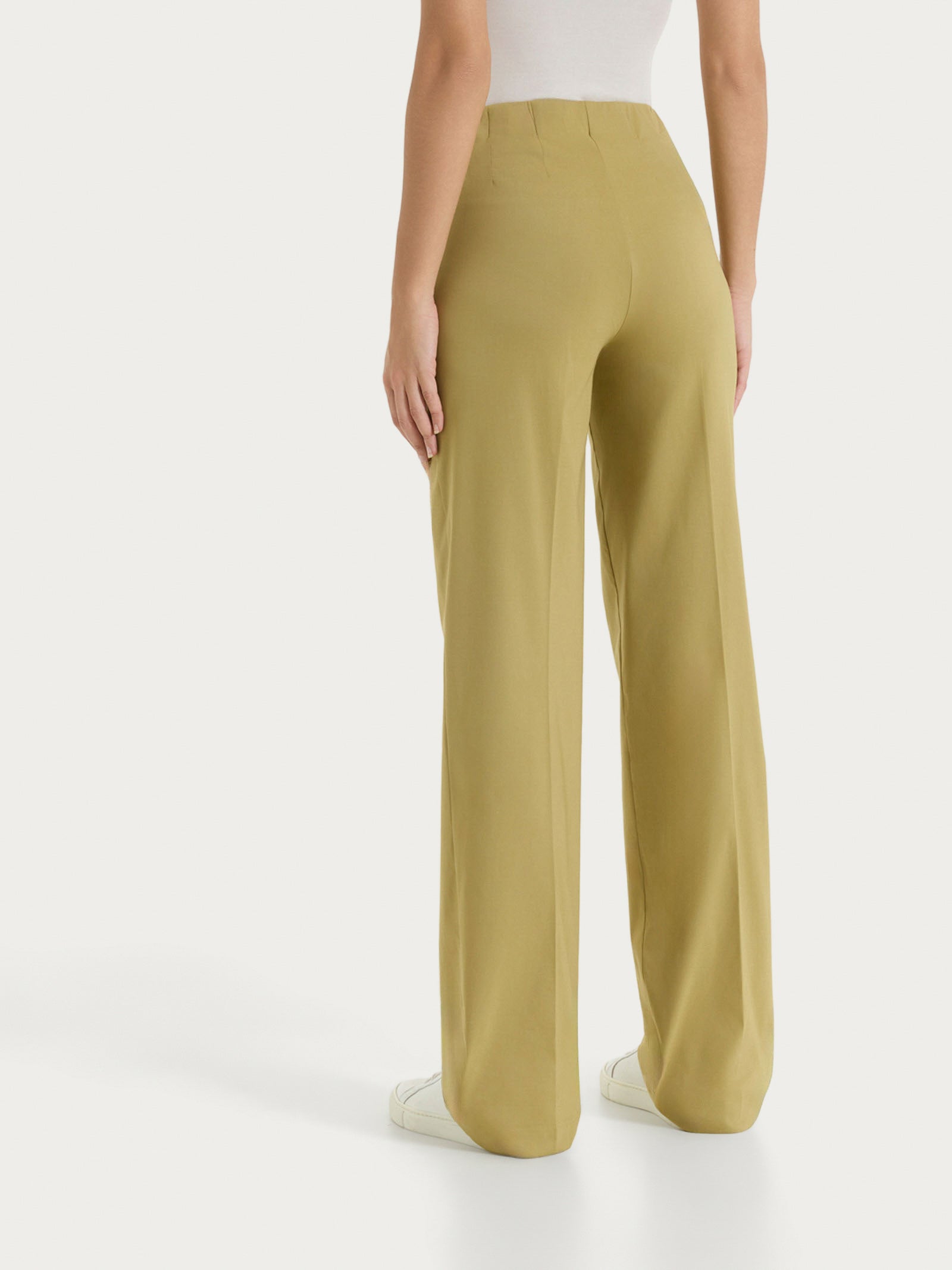 Ragno Super Fresh Pantalone Ampio Khaki wide leg
