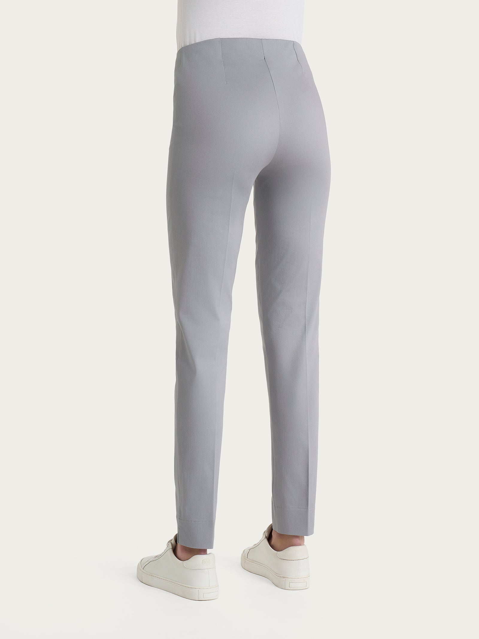 Ragno Satin Power pantalone sigaretta Ultimate Gray skinny