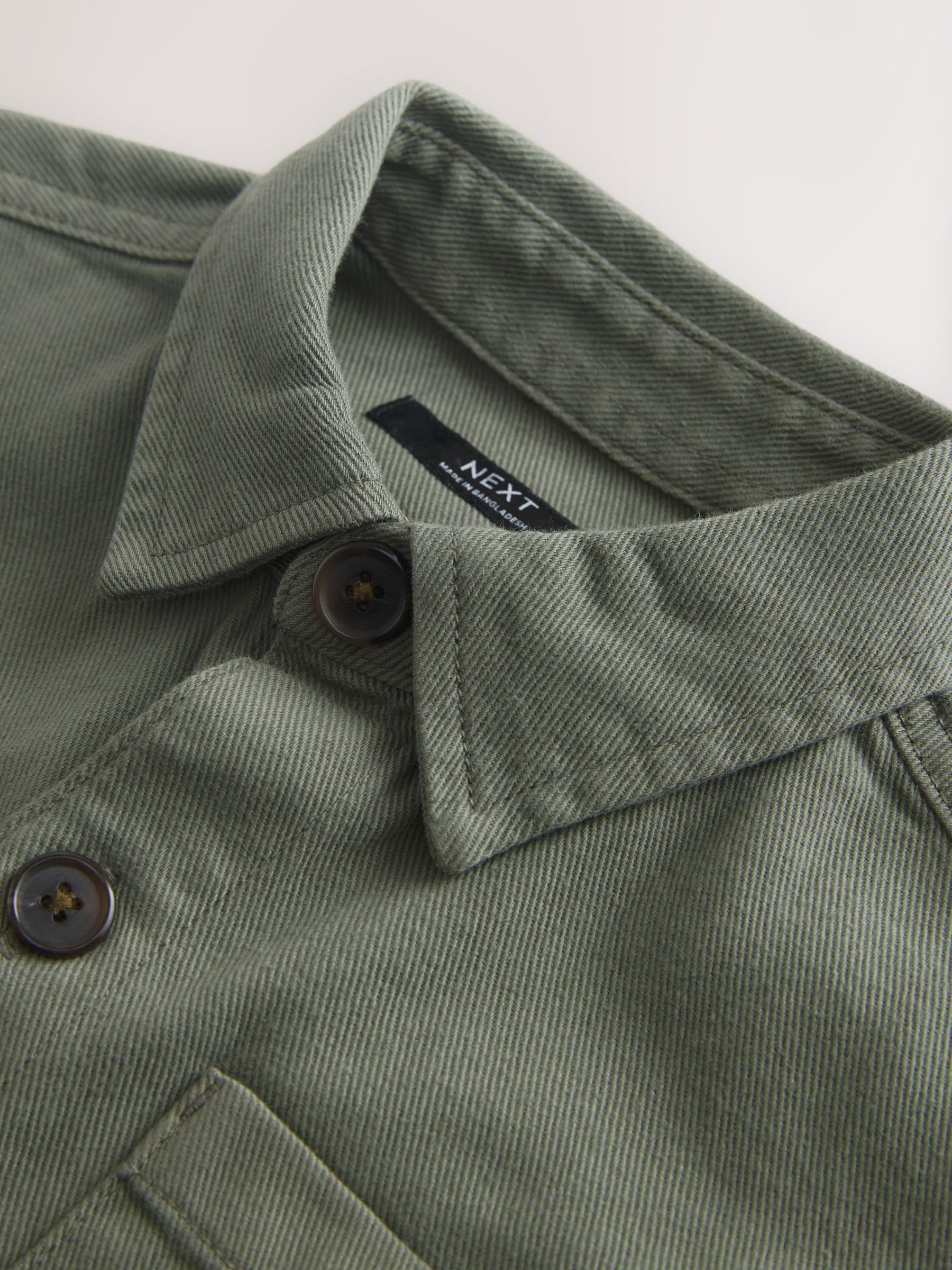Next Giacca-camicia tela ragazzo 128 vestibilità comoda