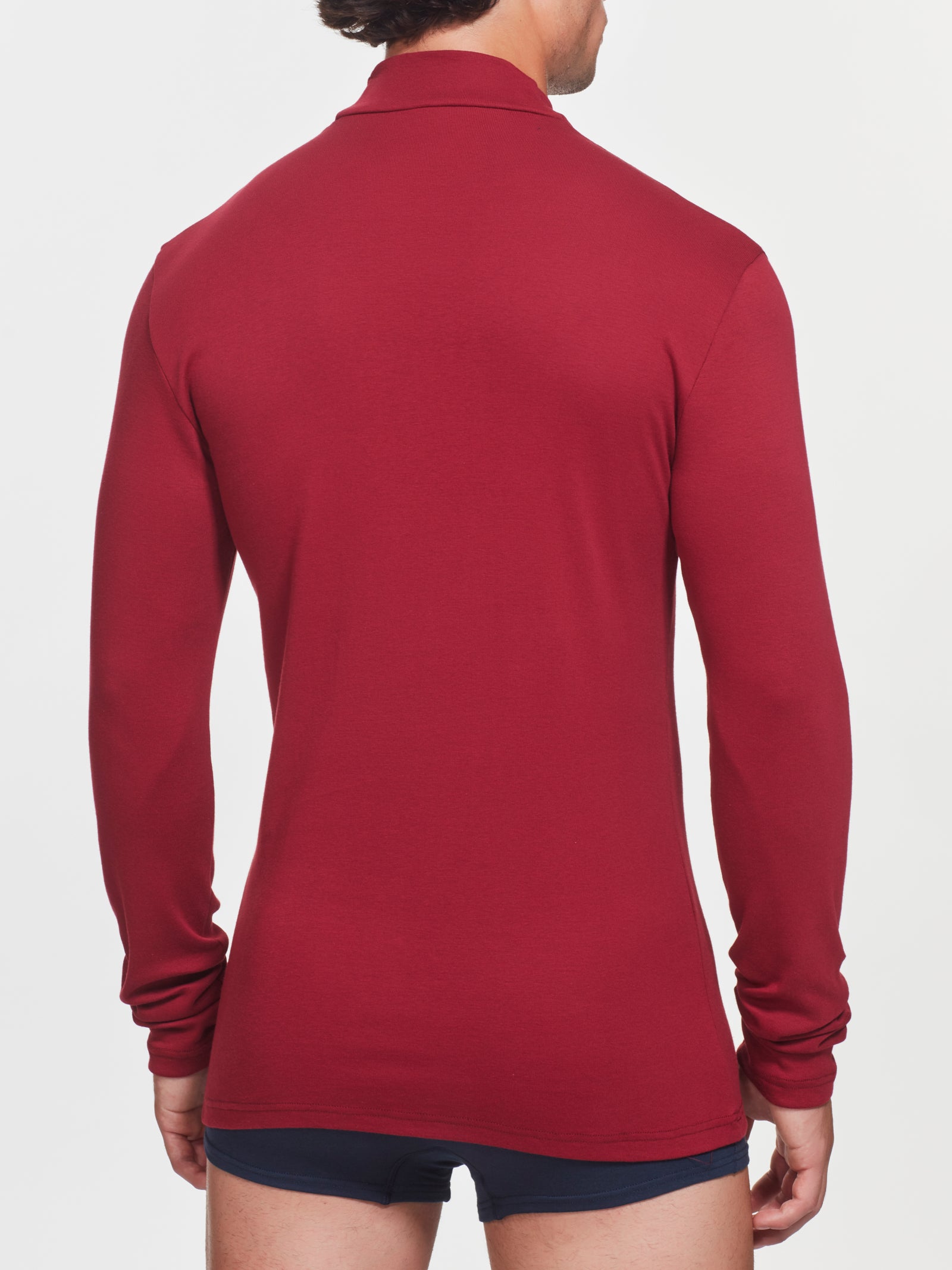 Ragno Four Seasons lupetto caldo cotone granata slim