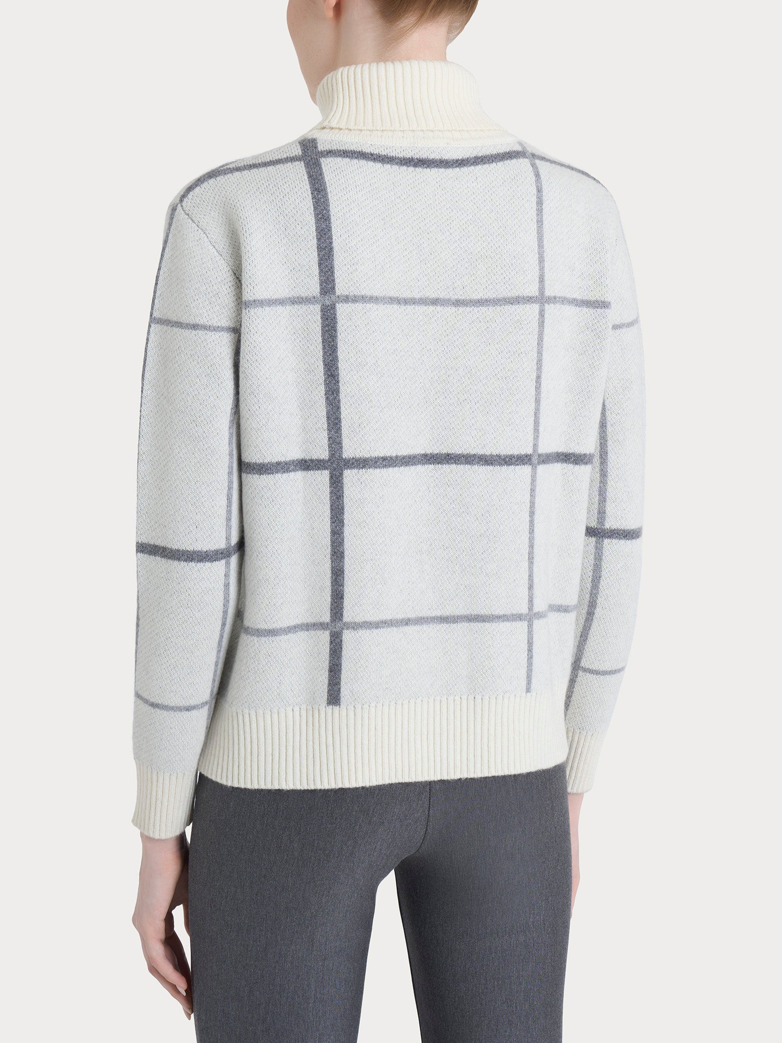 Ragno Natural Soft Dolcevita check quadri Grigio Ferro Mel