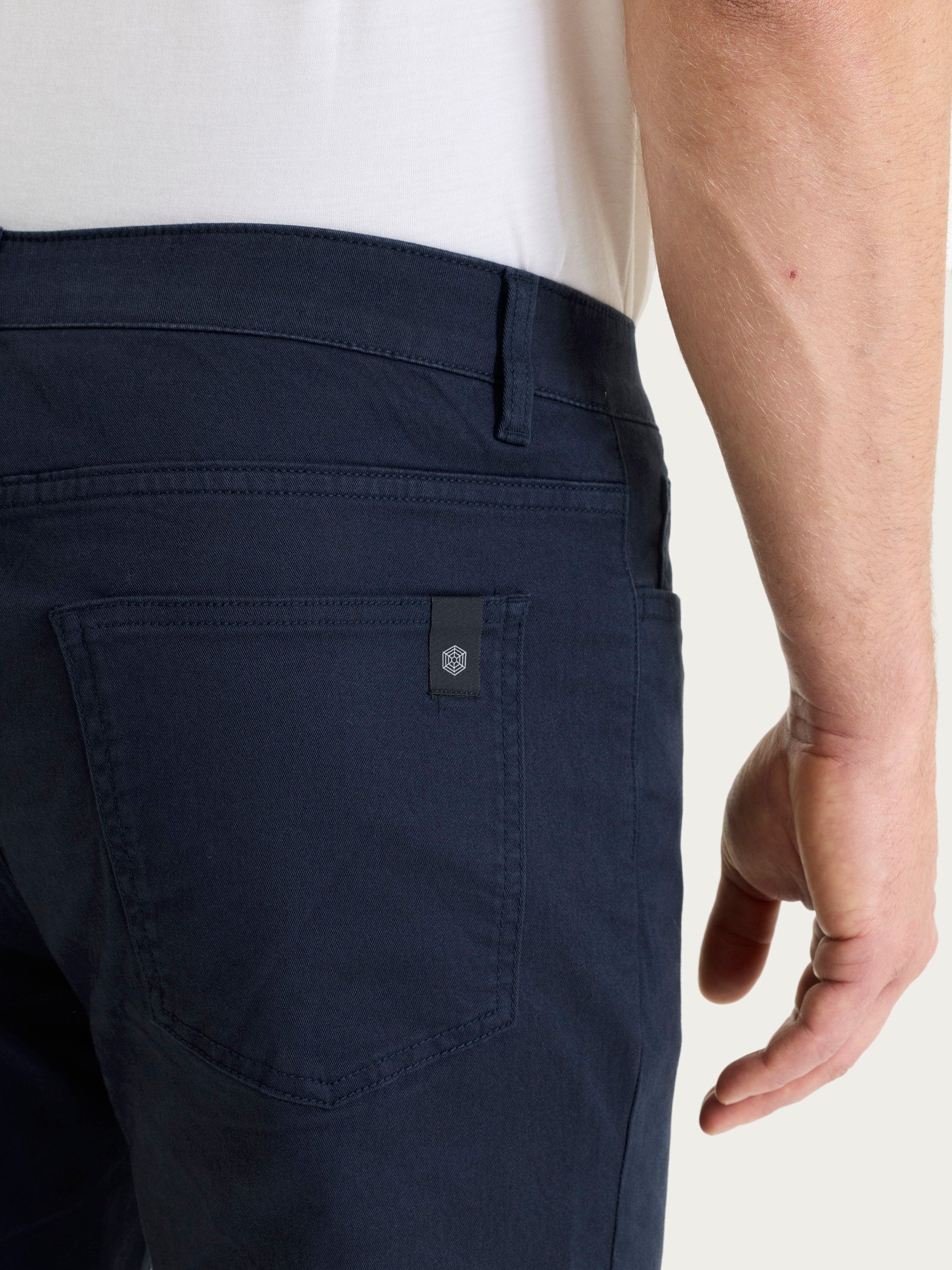 Ragno Adjust Pantalone 5 Tasche Twill Cotone Salute elasticizzato