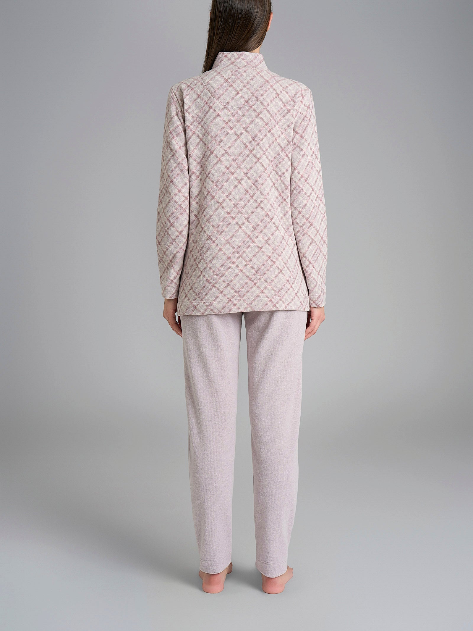 Ragno Sweet Emotion Pigiama Aperto Cotton Eco Pile Fant.Mirtillo caldo