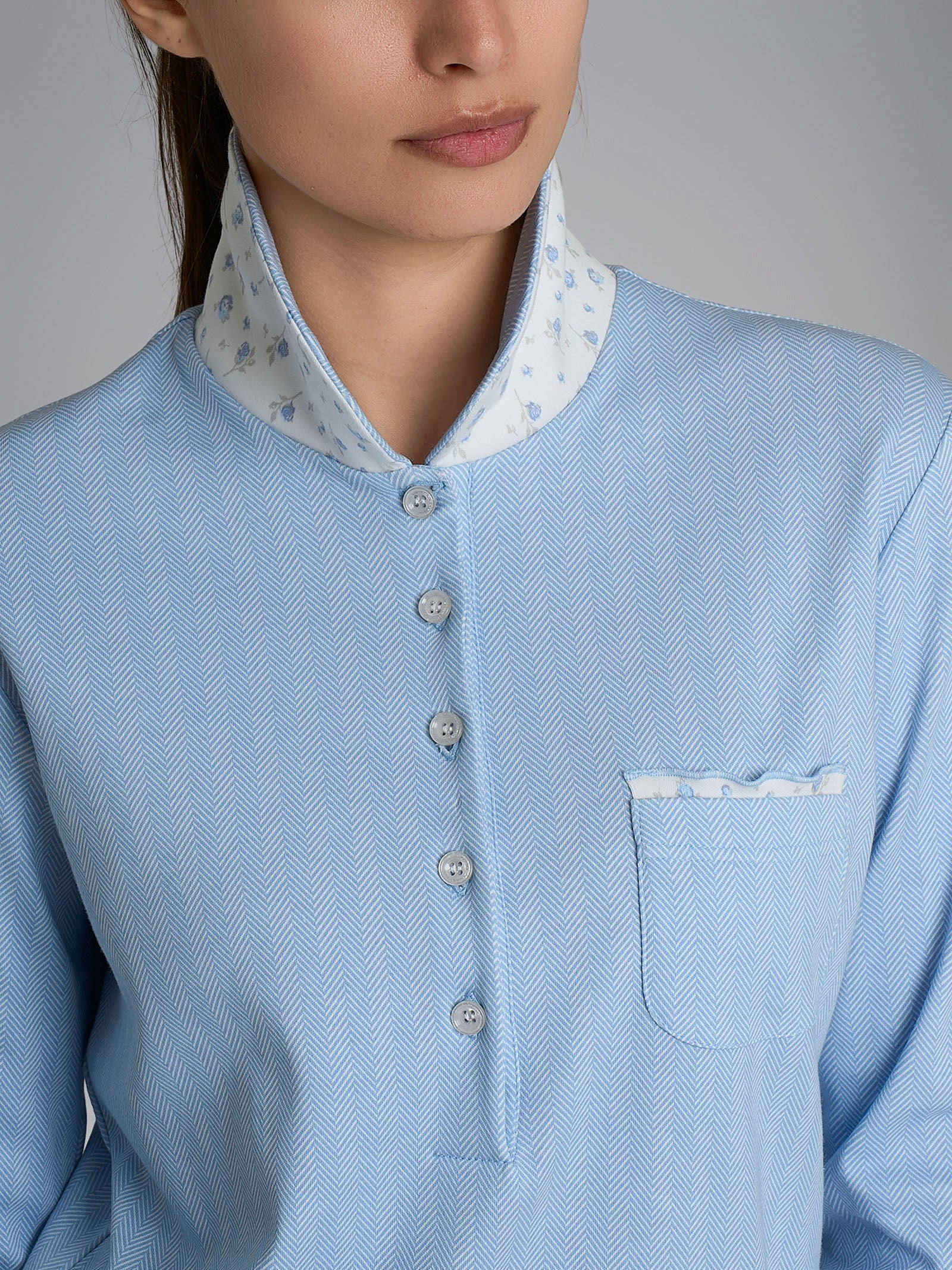 Ragno Sweet Emotion Pigiama Serafino Interlock Eventide pigiama