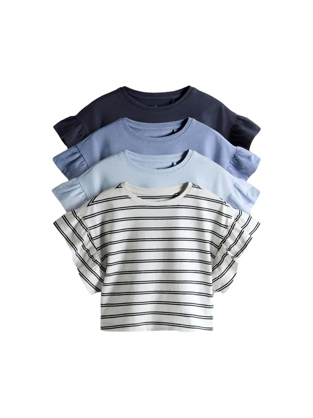 Next The Set t-shirt cotone bambina 134 4 pezzi volant