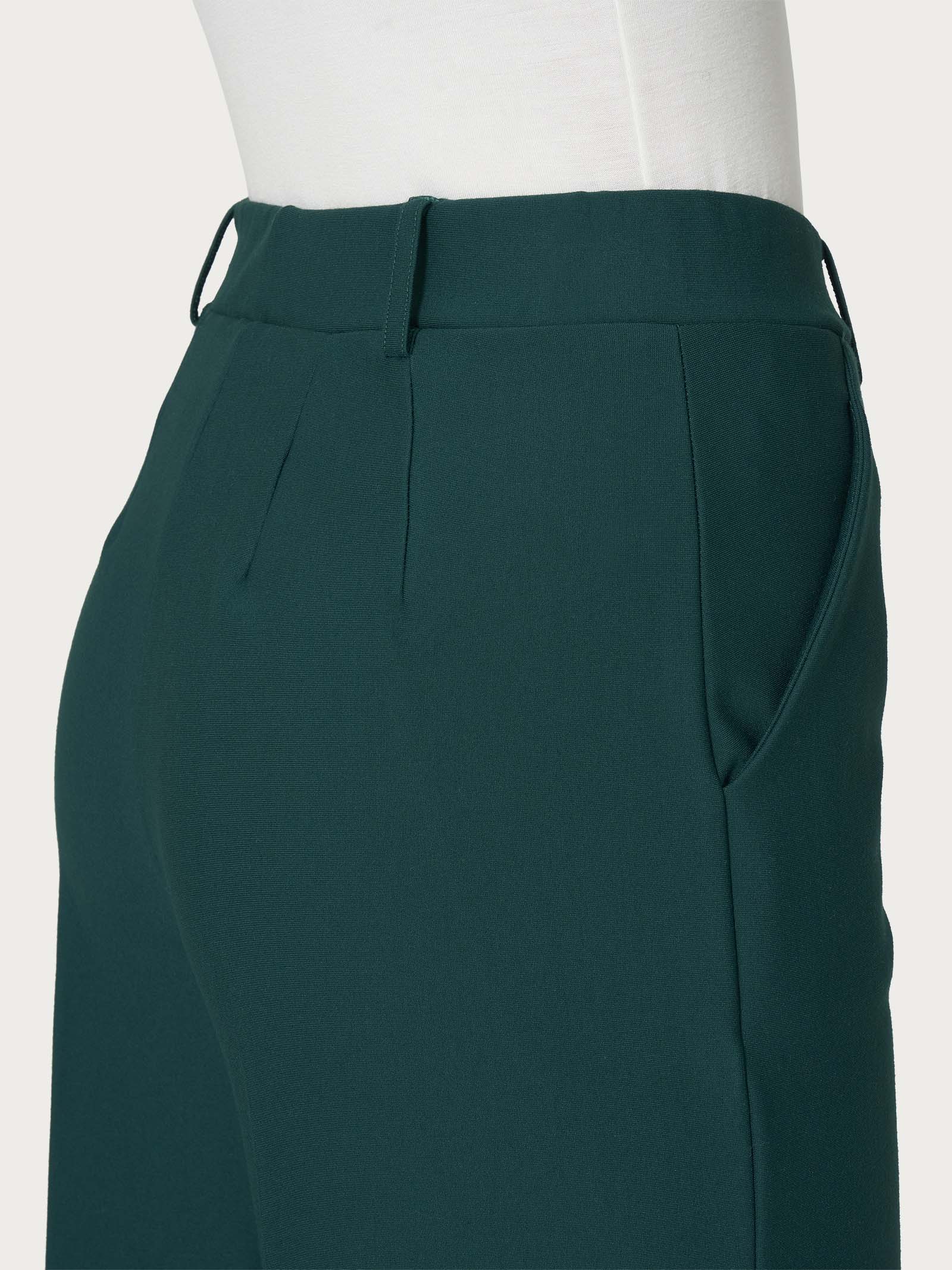 Ragno Compact Pantalone Palazzo Donna Rain Forest