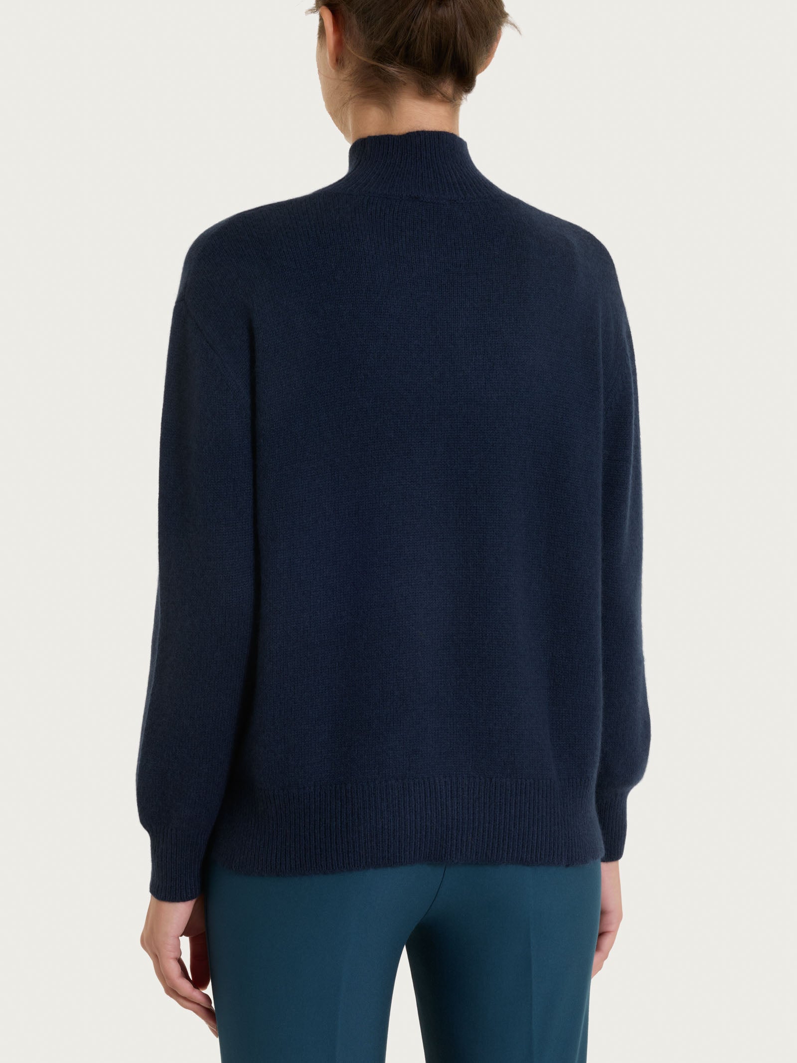 Ragno Lupetto Donna Natural Soft Bleu