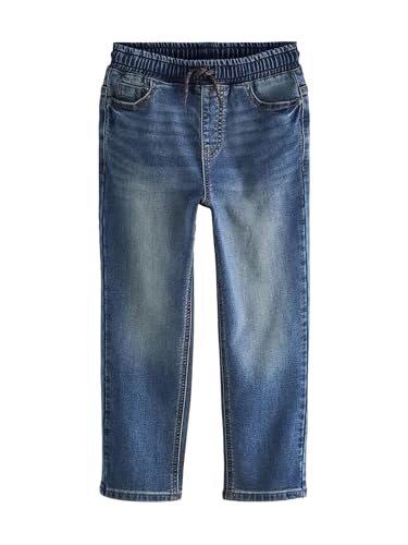 Next jeans larghi bambino 6 anni elasticizzati blu