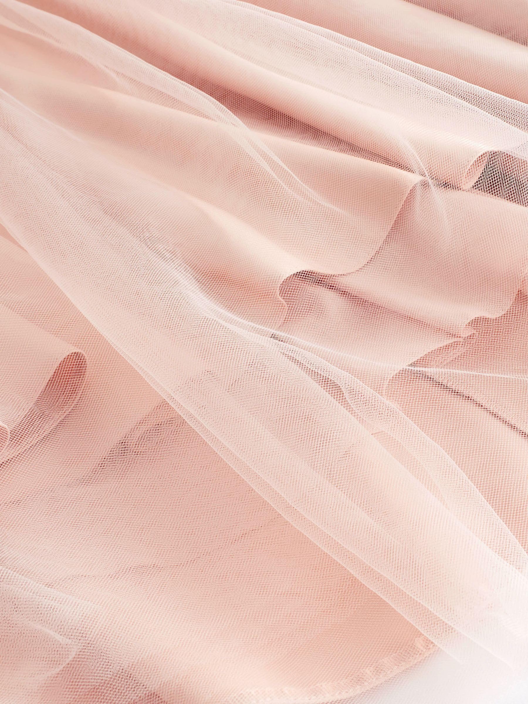 Next Abito Damigella Bambina Midi Tulle con Fiocco