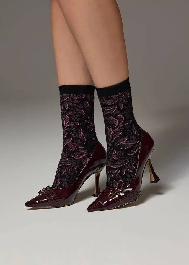 Philippe Matignon Harmonie calzini moda cotone foliage