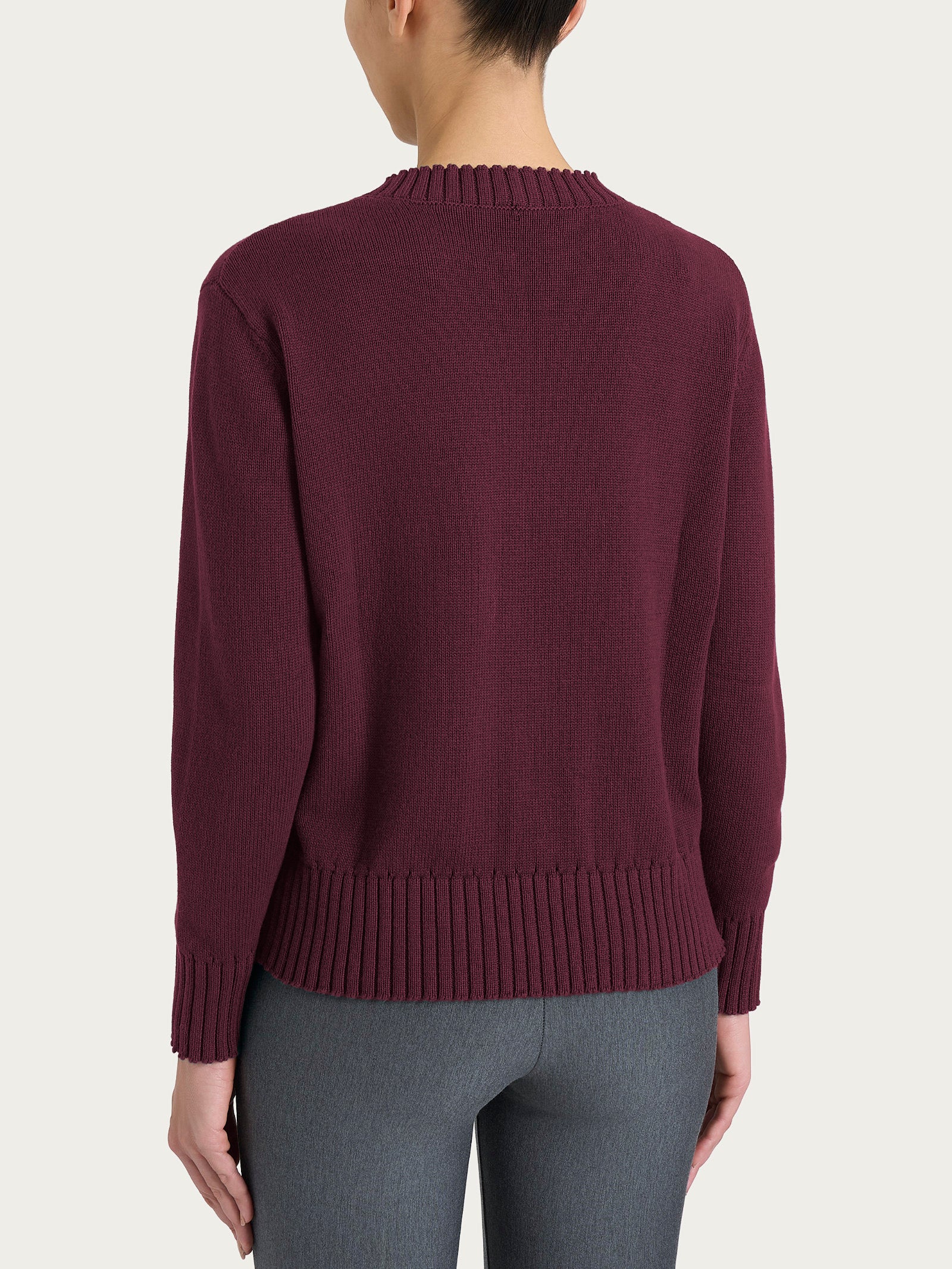 Ragno Winter Cotton Maglia Girocollo Fig Mel cotone