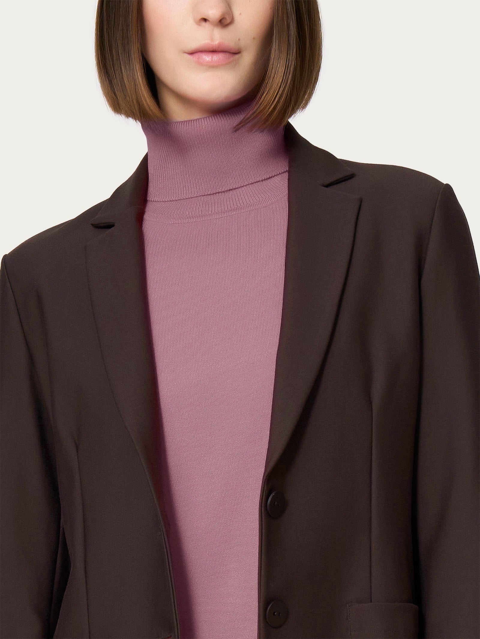 Ragno Compact blazer donna Chocolate Torte due bottoni