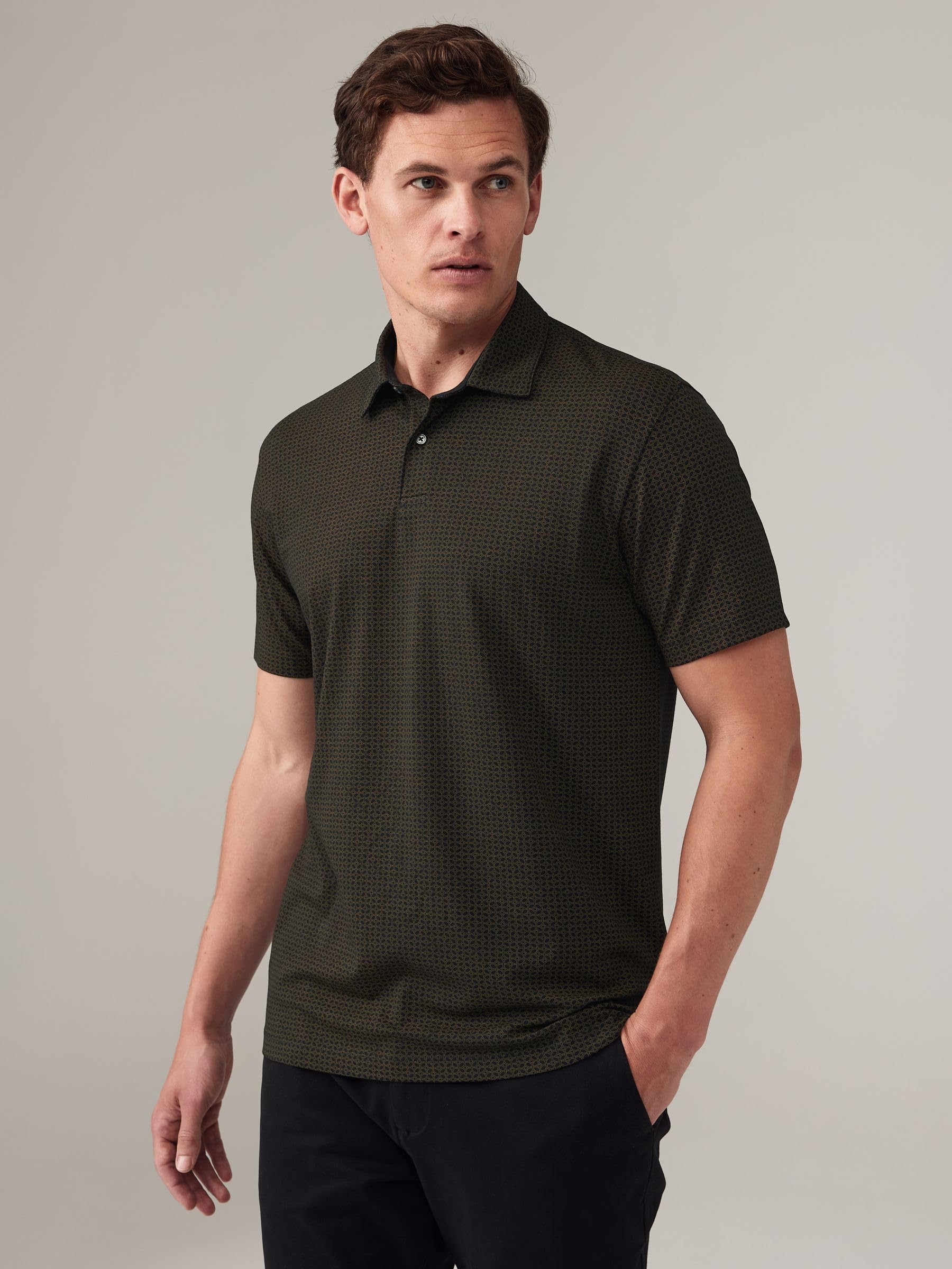 NEXT Polo uomo 3 pezzi 3XL jersey maniche corte stampa