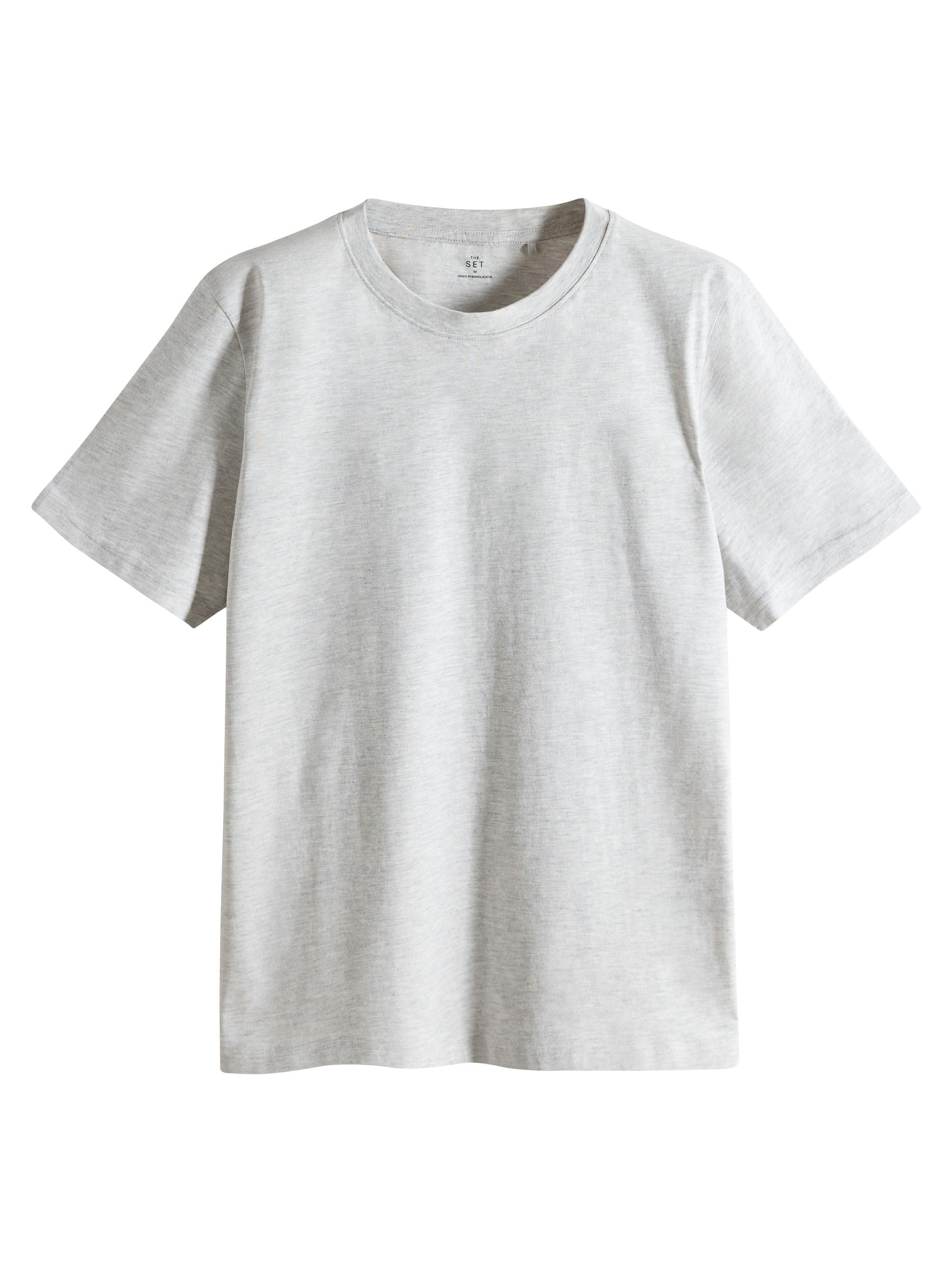 Geo Next THE SET T-Shirt Regular Manica Corta Uomo 4 Pezzi neri
