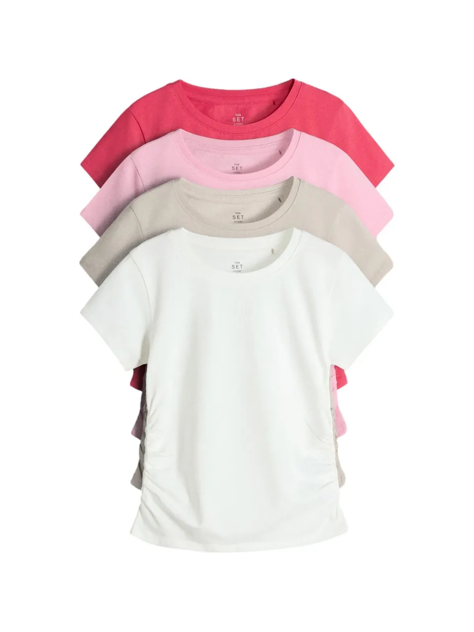 Geo Next The Set t-shirt bambina 4 pezzi cotone