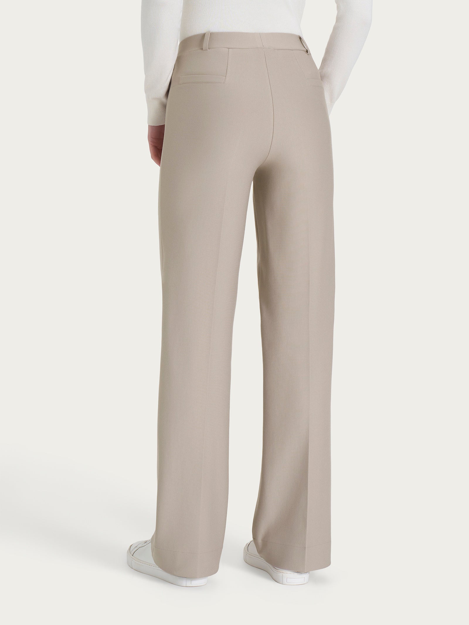 Ragno Compact Pantalone Ampio Wide Leg String senza zip