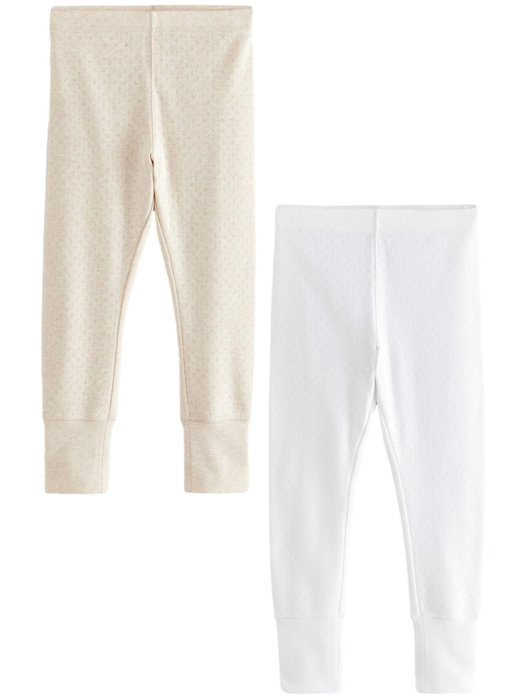 Next leggings termici bambina 2 pezzi cotone