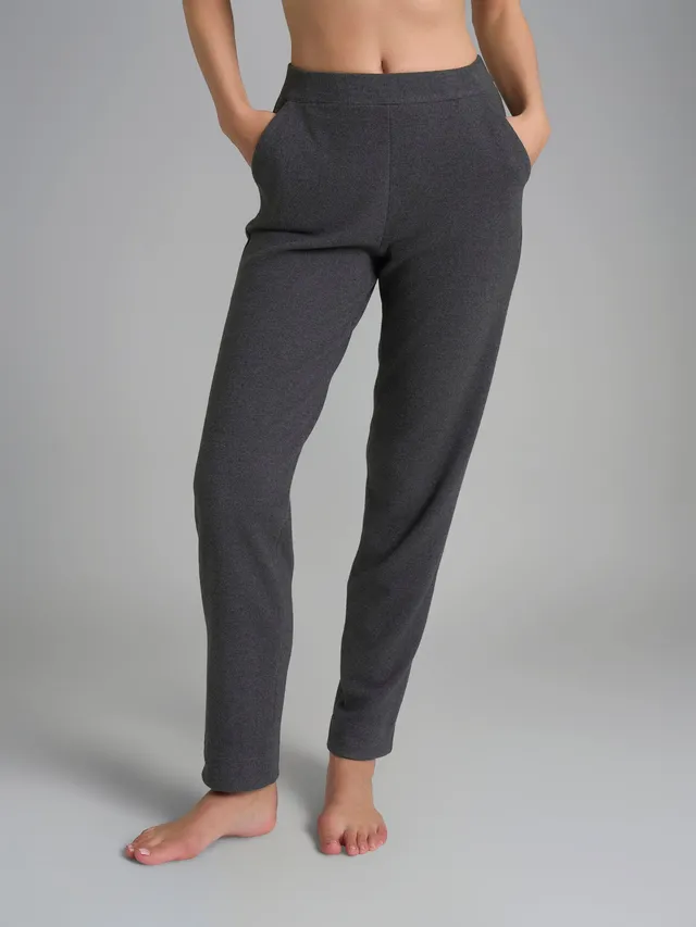 Ragno Flannel Compact pantalone carota ardesia casa