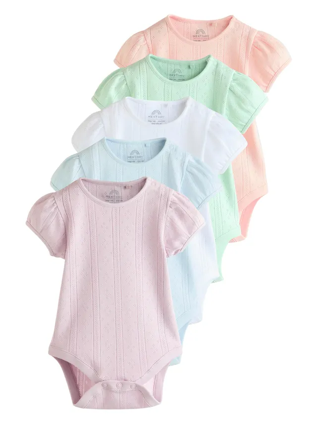 Next Body Neonato Manica Corta 56-62 5 Pezzi Cotone