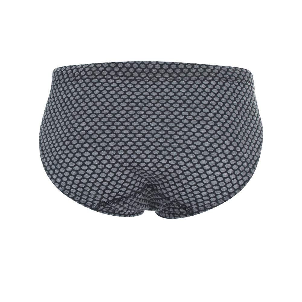 Lady C slip uomo cotone 6 pezzi nido d'ape assortiti