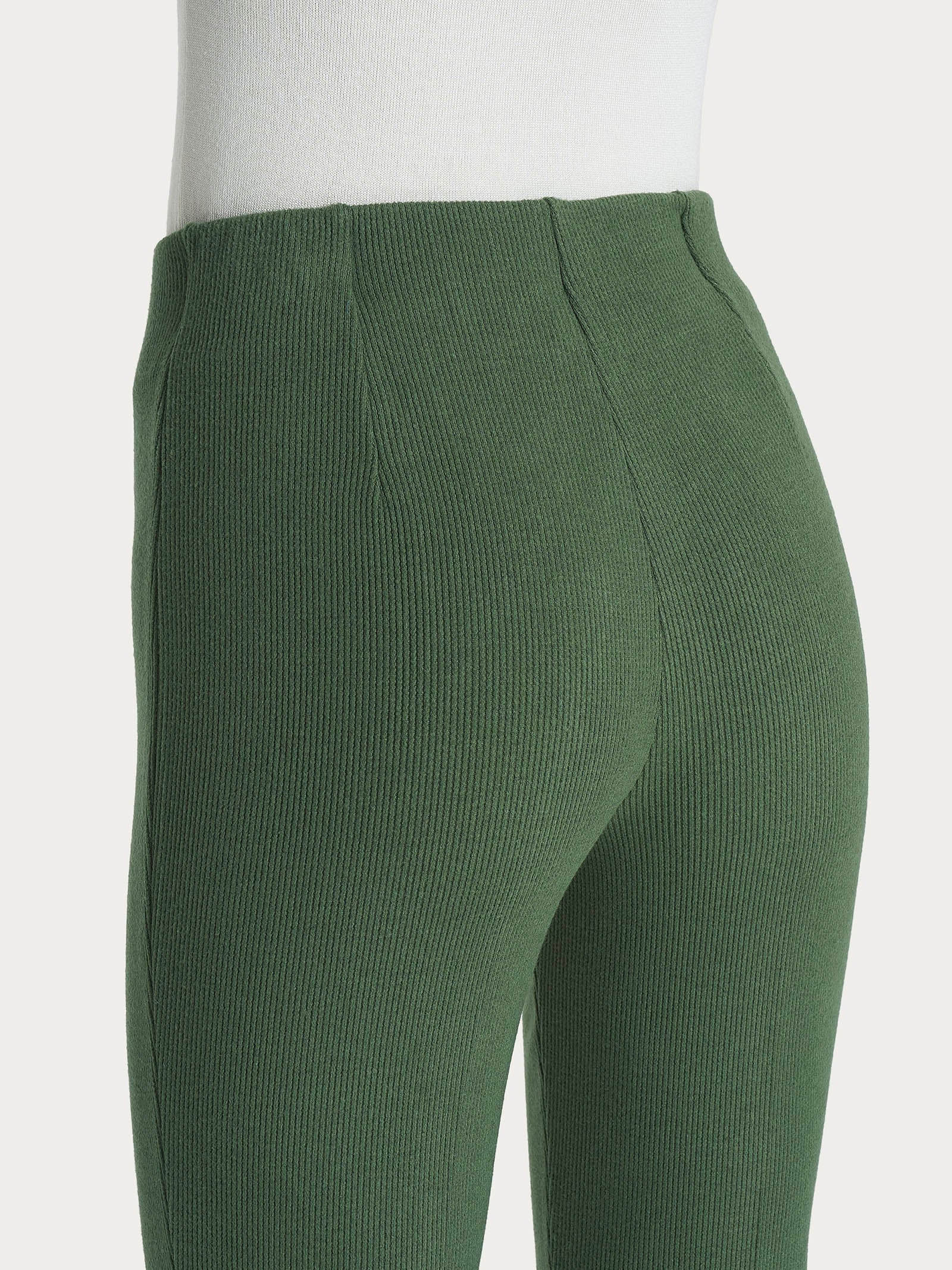 Ragno Velvet The Cigarette pantalone sigaretta Bronze Green velluto
