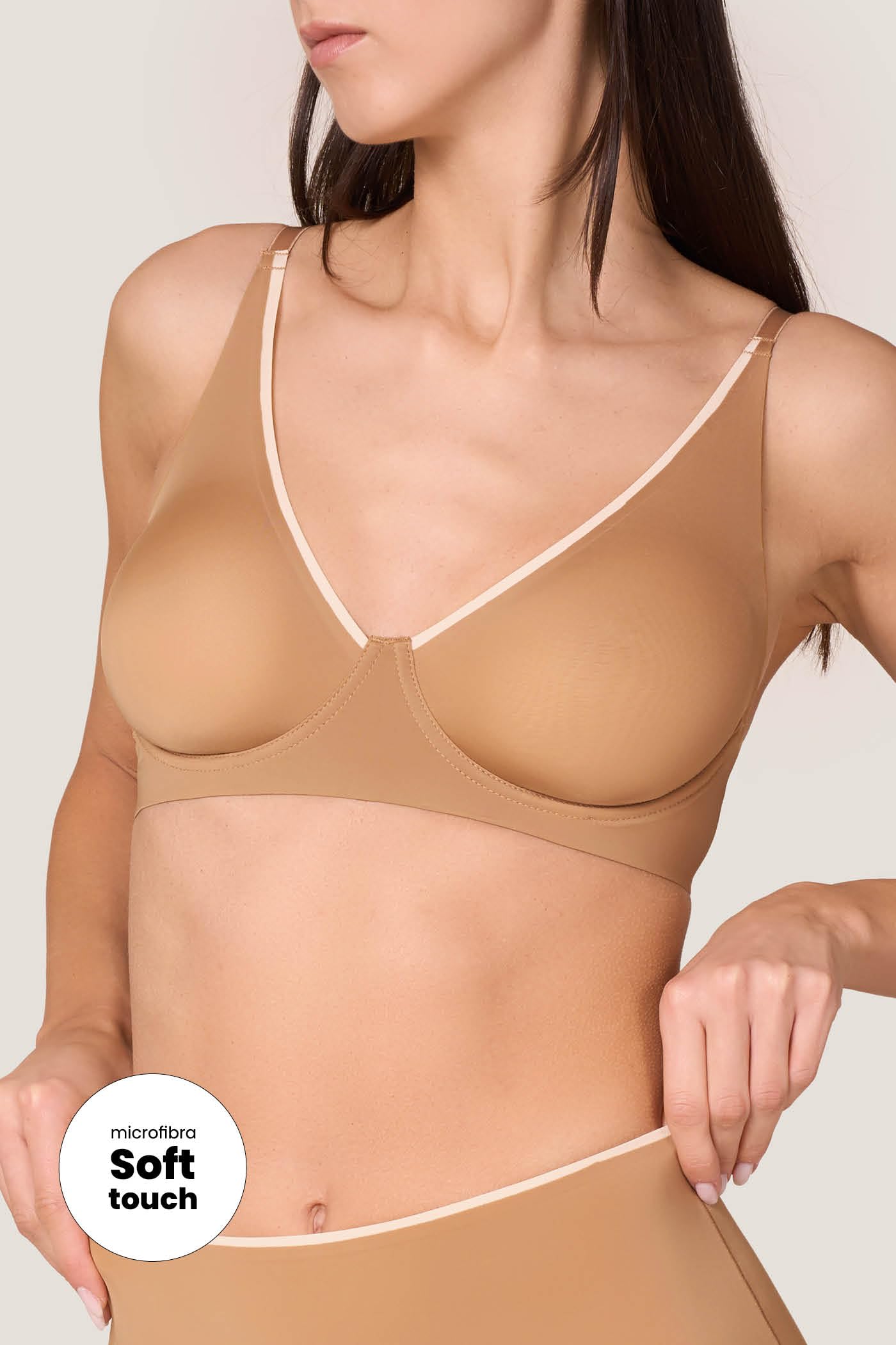 Goldenpoint Atena Essential reggiseno con ferretto microfibra