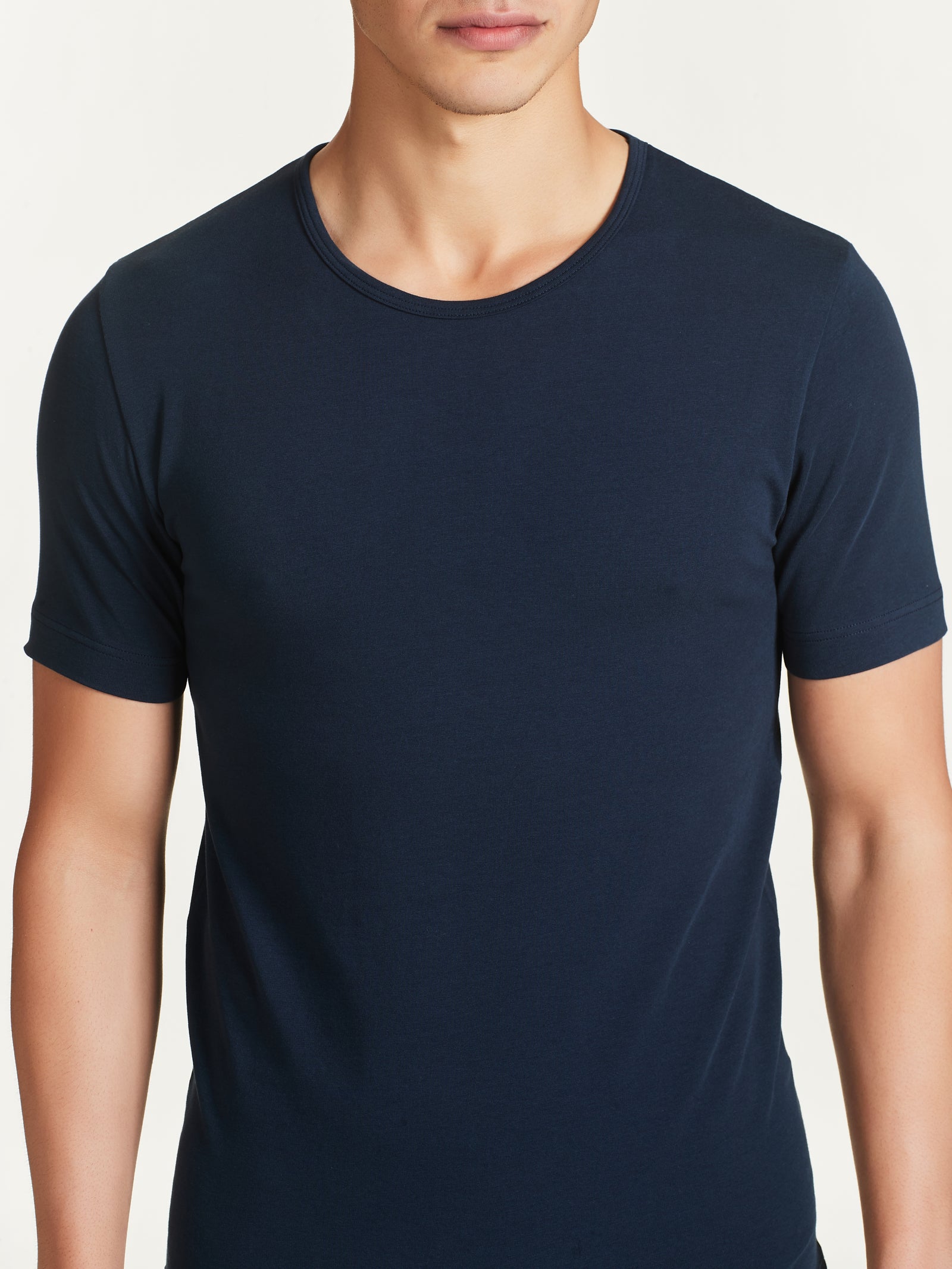 Ragno Dynamic Maglietta Girocollo Manica Corta Bleu 2 Pezzi cotone