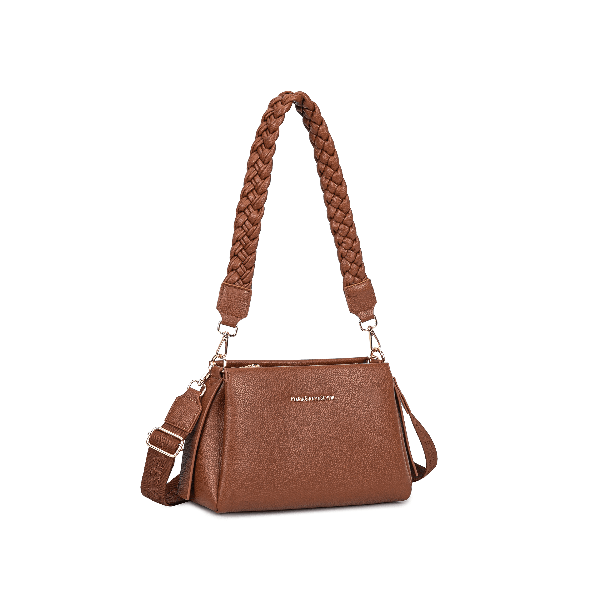 Maria Grazia Severi D8868 Borsa a Tracolla Pelle Vegana