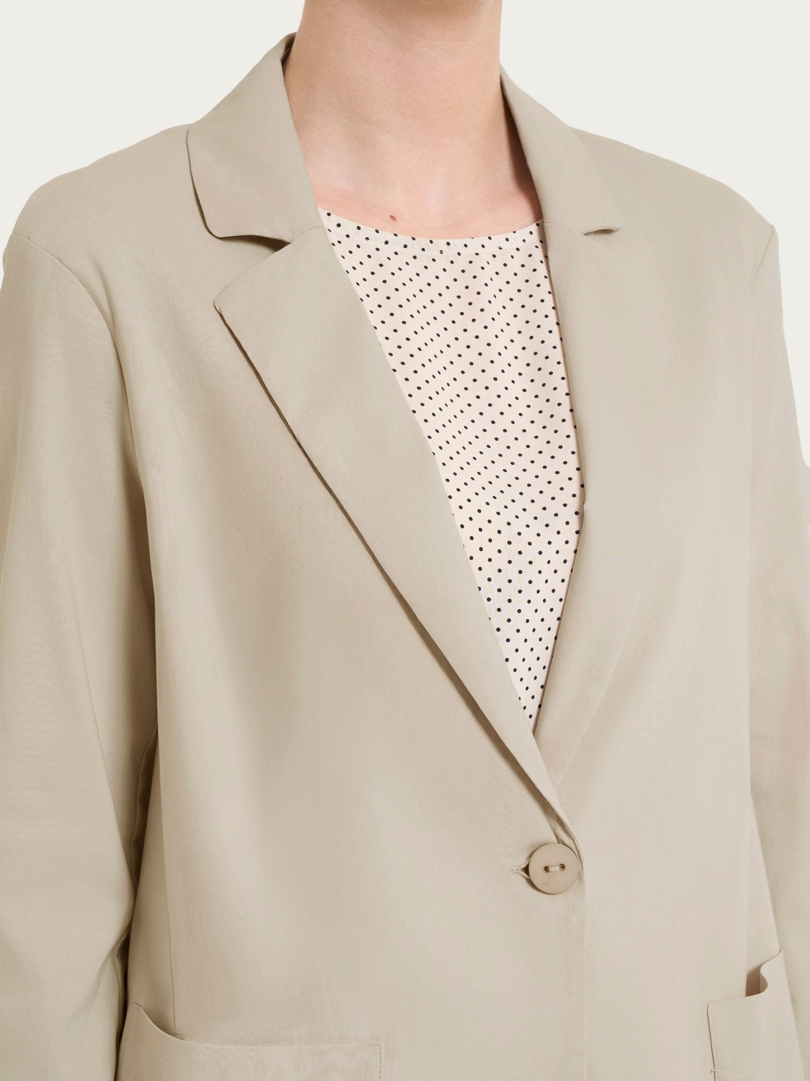 Ragno Super Fresh Crockery blazer donna destrutturato