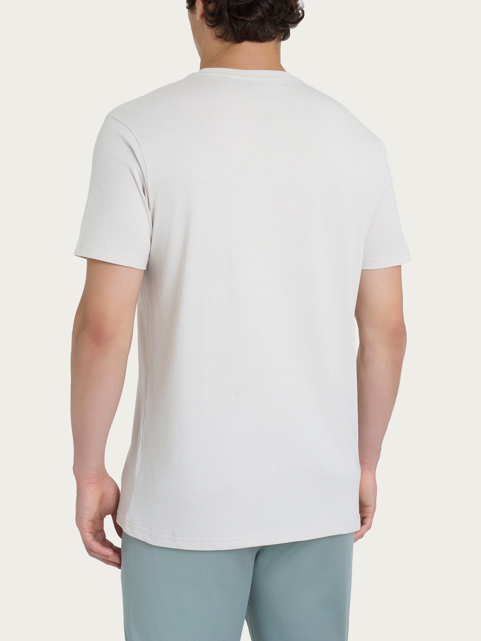 Ragno Jersey di Cotone T-shirt girocollo uomo champignon cotone