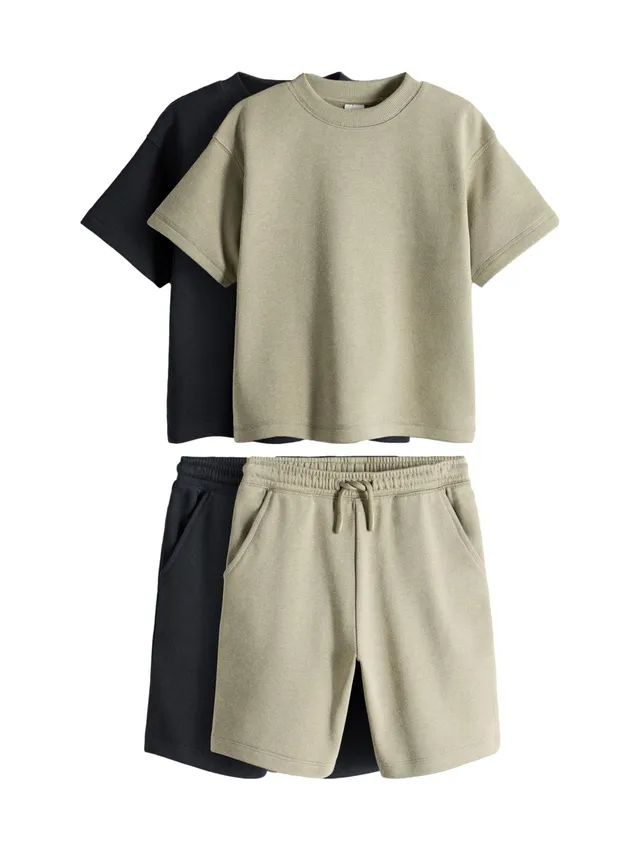 Geo Next The Set Completo Bambino T-shirt Shorts Confezione 2 Pezzi Cotone