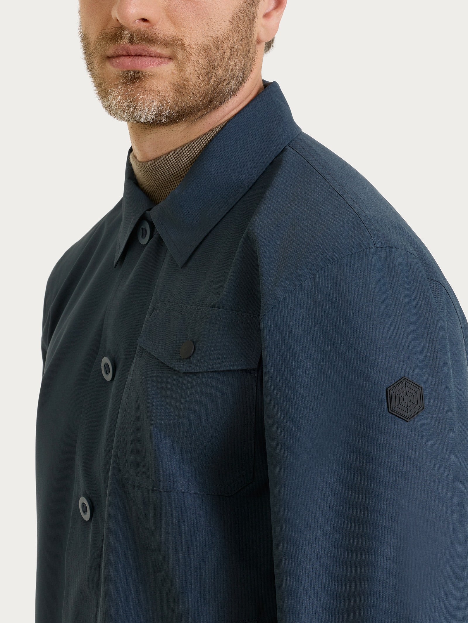 Ragno Compact Giacca Bottoni Uomo Outer Space
