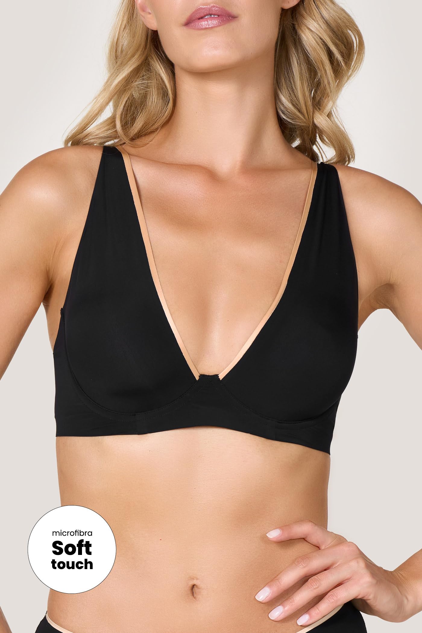 Goldenpoint Reggiseno Atena Essential Ferretto Microfibra