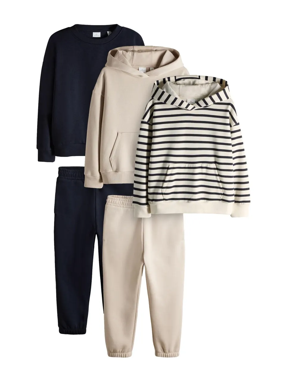 Geo Next The Set Tuta 5 Pezzi Bambino Felpa Girocollo Comoda